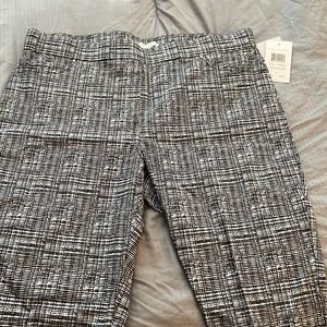 Black and White Bermuda shorts